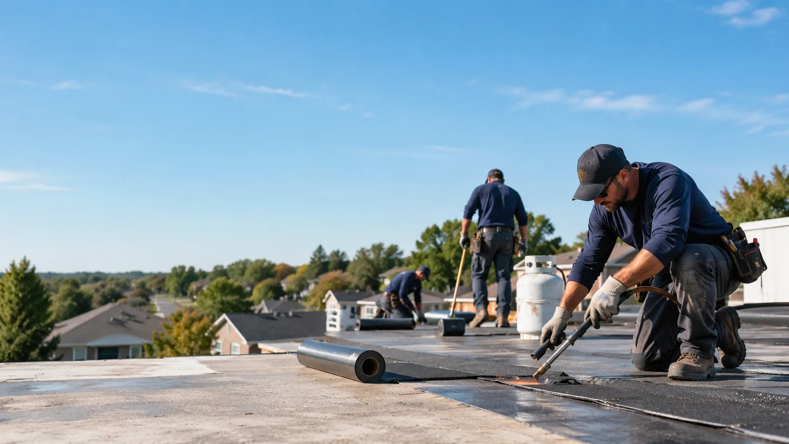Flat Roof Leak Repair providers in Mcleod, ND